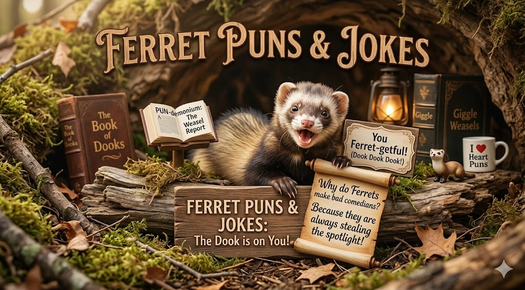 Ferret Puns and jokes