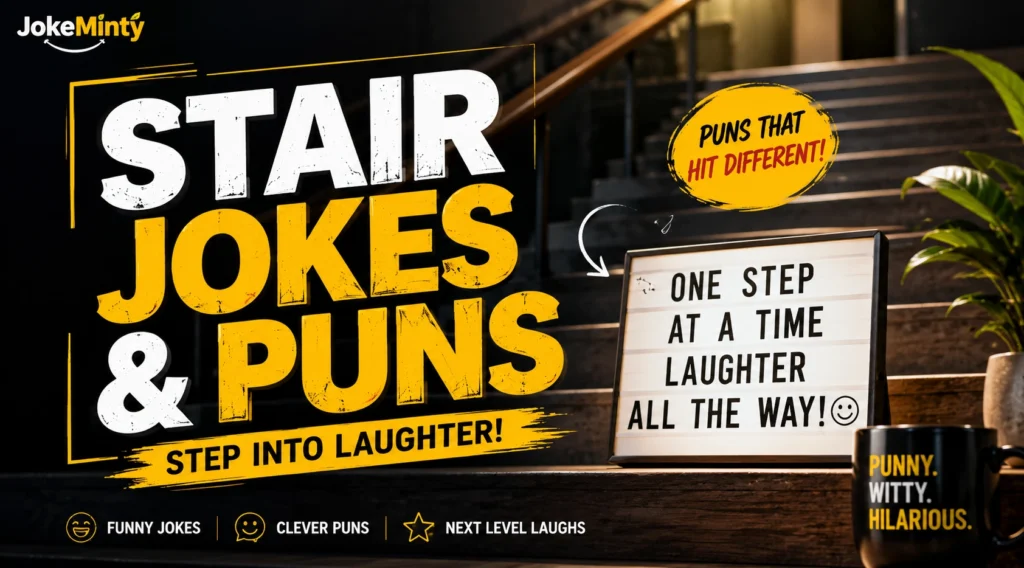 Stair Jokes and Puns