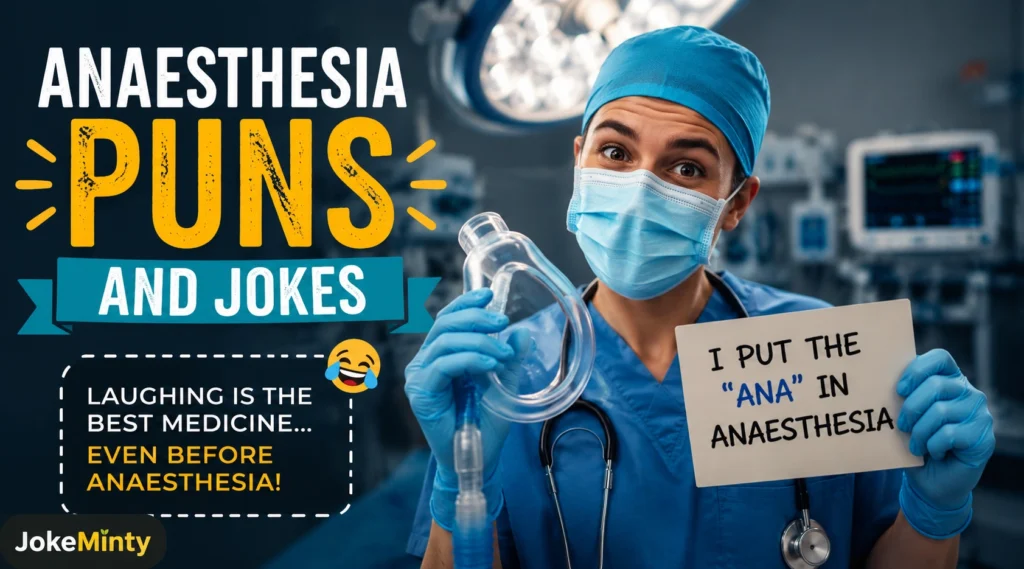 Anaesthesia Puns And Jokes