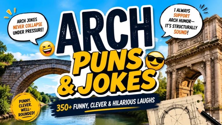 Arch puns and jokes