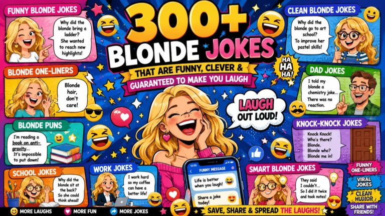 blonde jokes