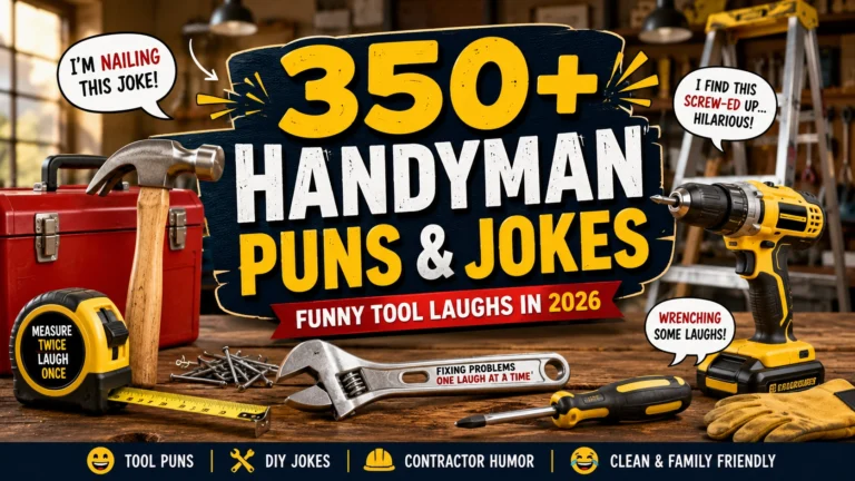 Handyman Puns and Jokes