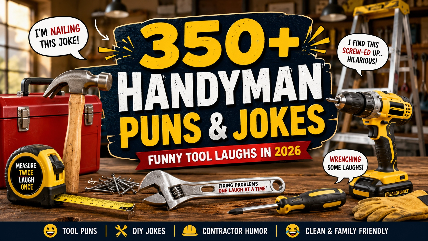 Handyman Puns and Jokes