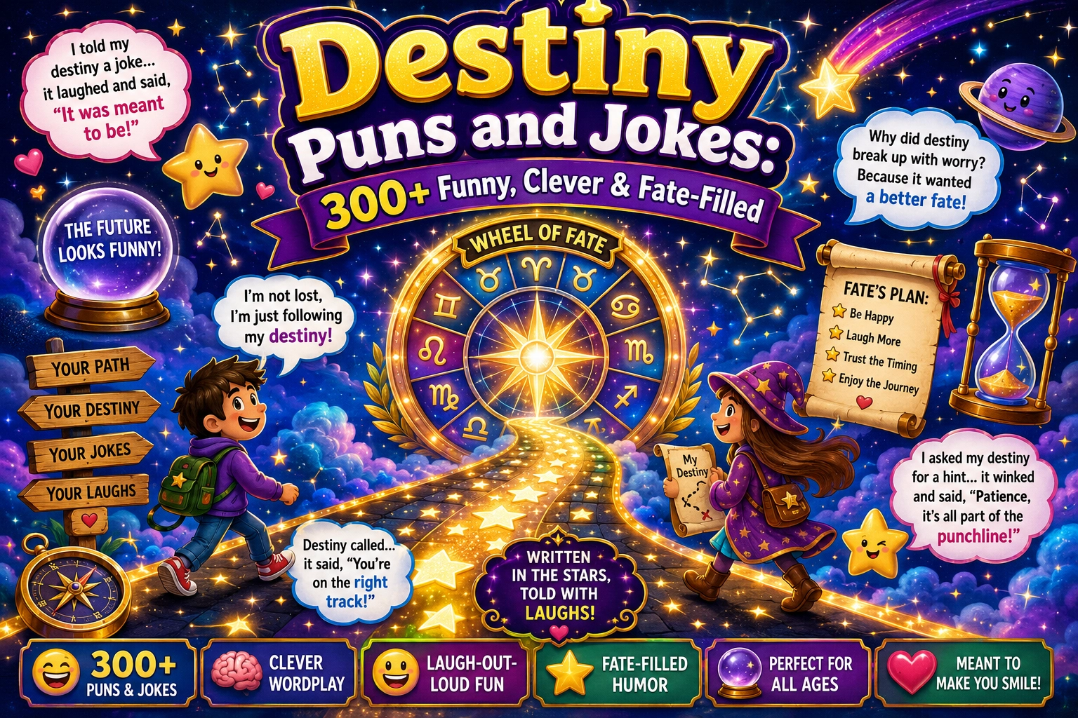 Destiny Puns and jokes