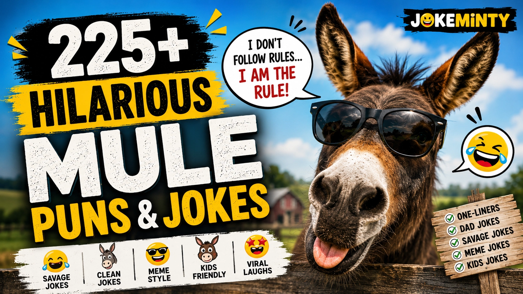 Mule Puns and Jokes