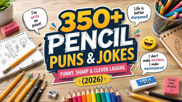 Pencil Puns and Jokes