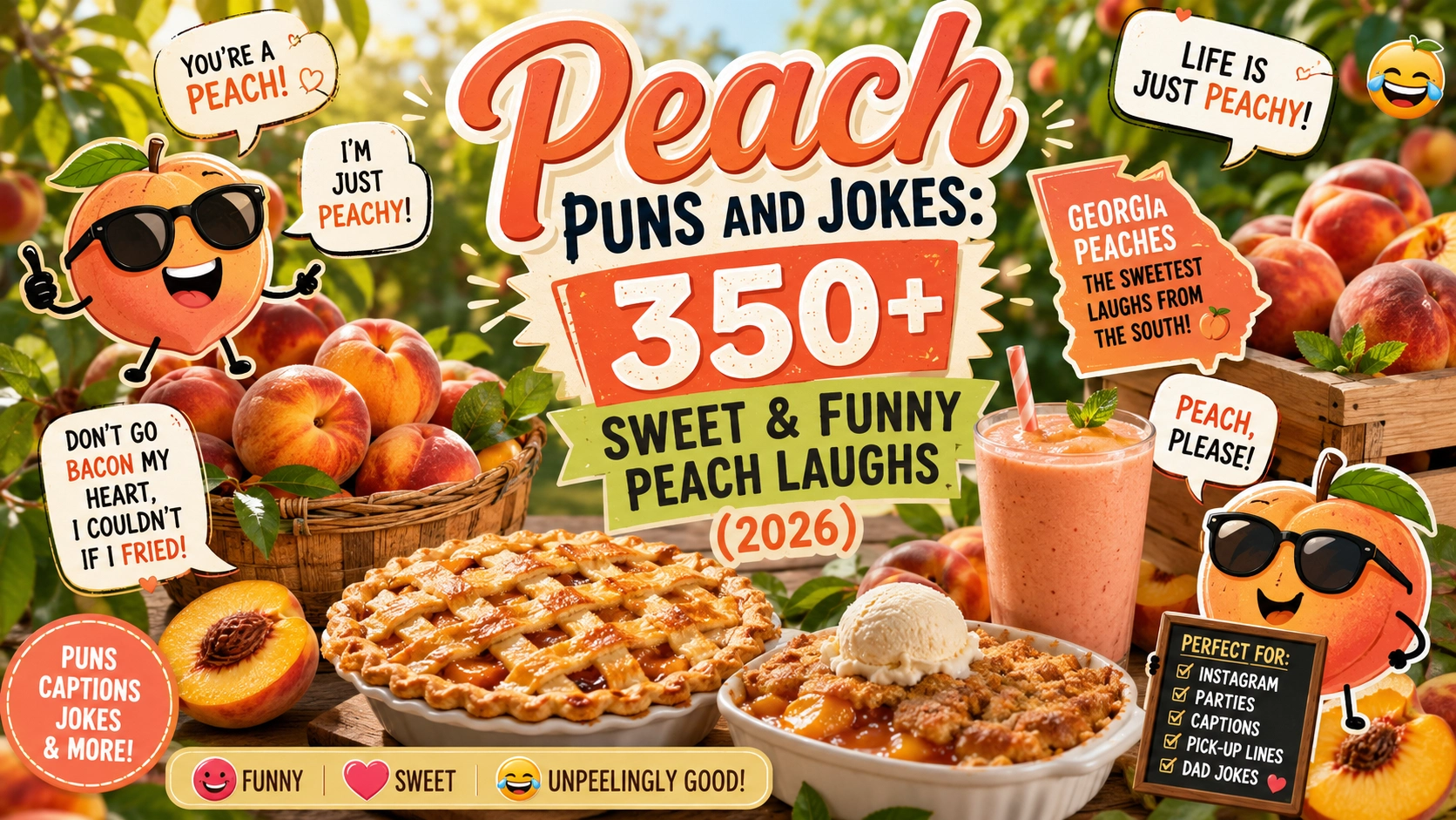 Peach Puns and Jokes