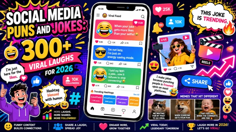 Social Media Puns and Jokes