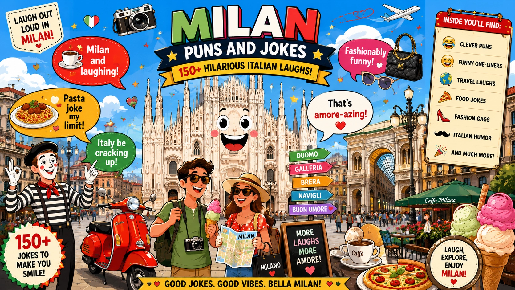 Milan Puns and jokes