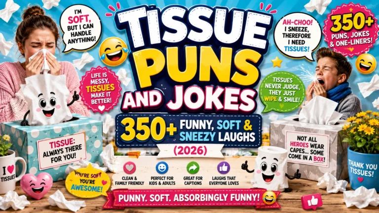 Tissue Puns And Jokes