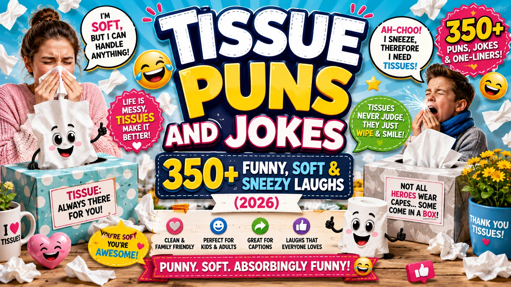 Tissue Puns And Jokes