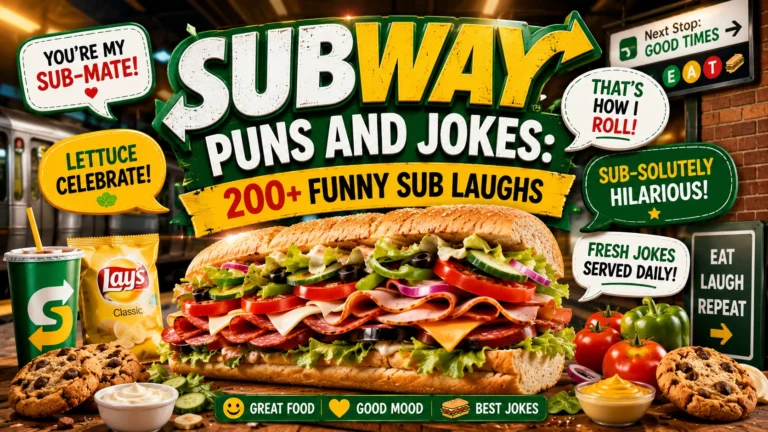 Subway Puns and jokes
