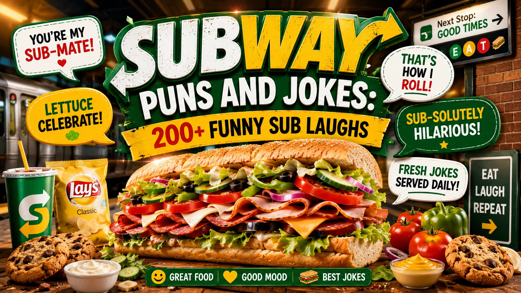 Subway Puns and jokes