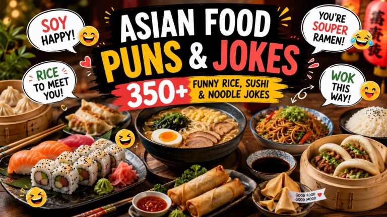 Asian food puns and jokes
