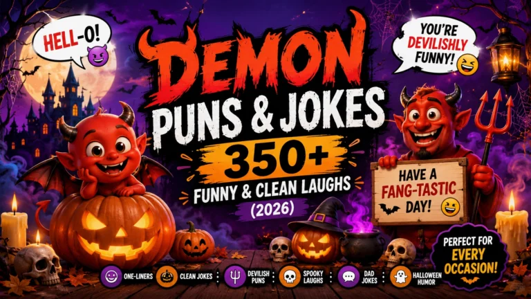 Demon Puns and Jokes