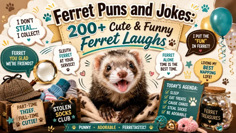 Ferret Puns and jokes