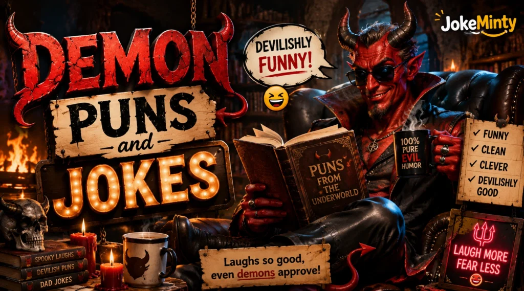 Demon Puns and Jokes