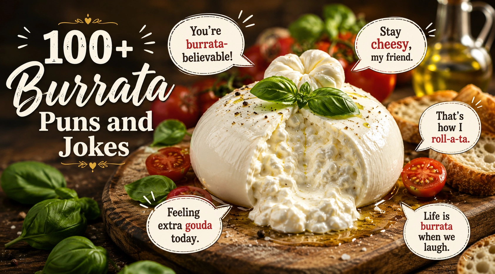 burrata puns and jokes