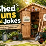 Shed Puns and jokes