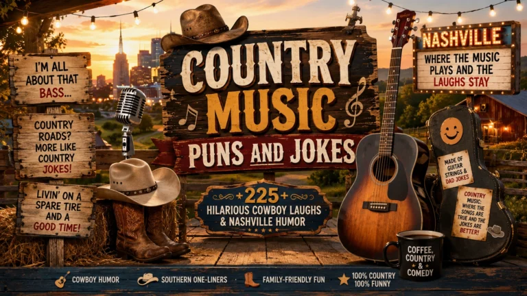 country music puns and jokes