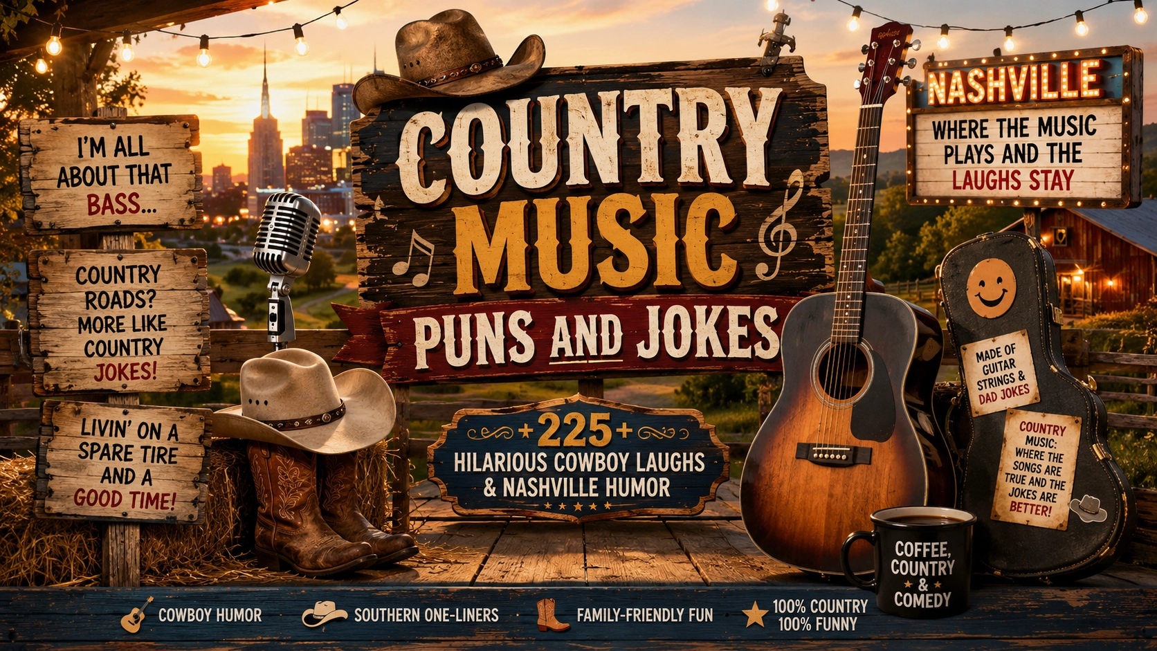 country music puns and jokes