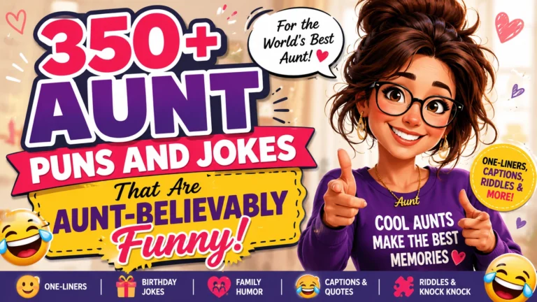 aunt puns and jokes