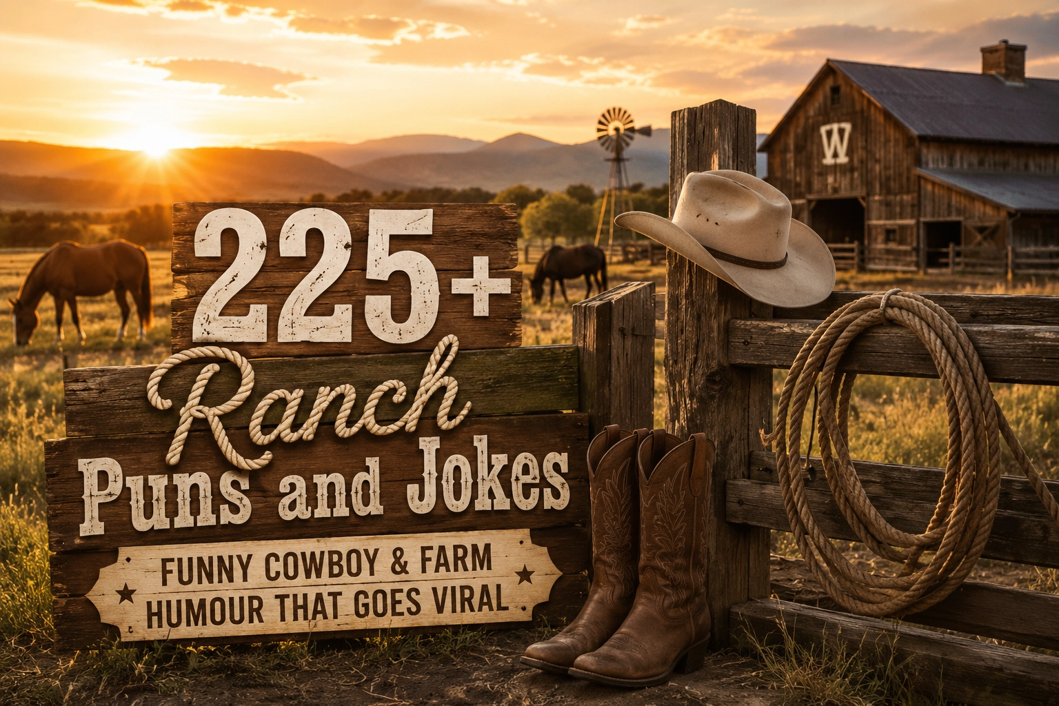 ranch puns and jokes