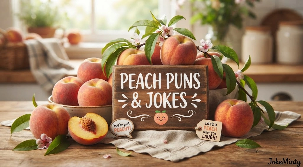 Peach Puns and Jokes