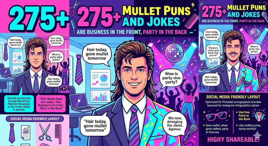 Mullet Puns and Jokes