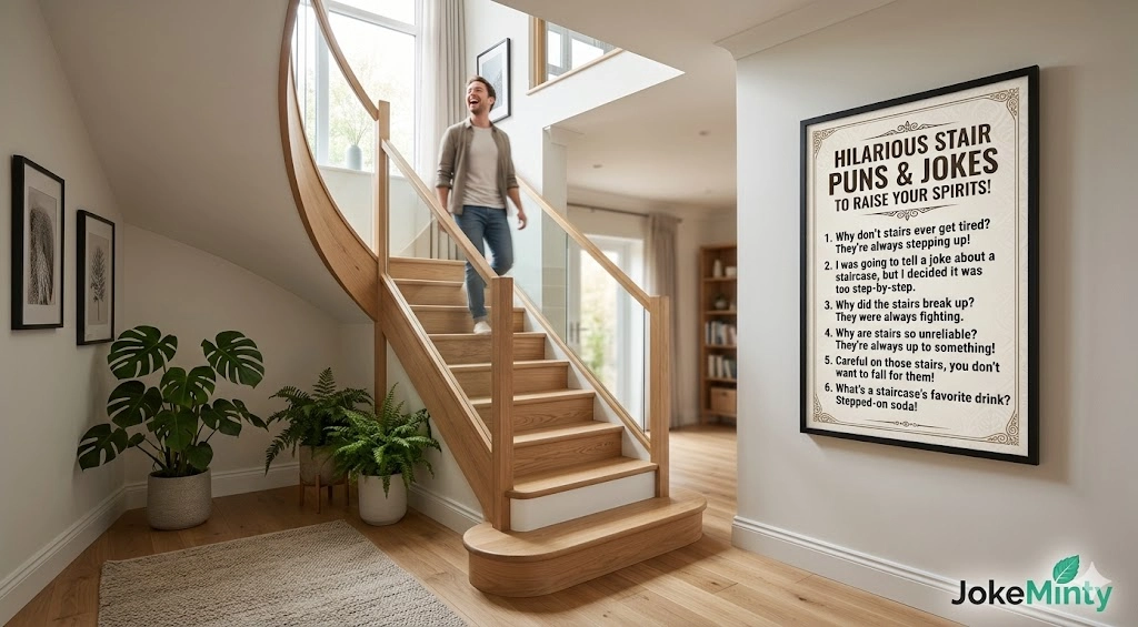 Stair Jokes and Puns